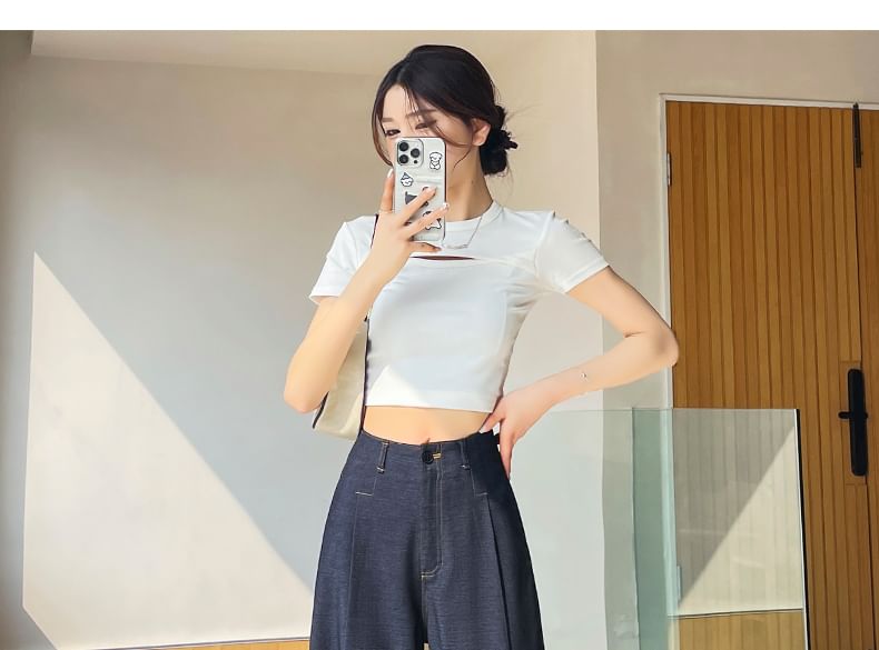 Jeans Designs) Wide Leg Waist (Various High