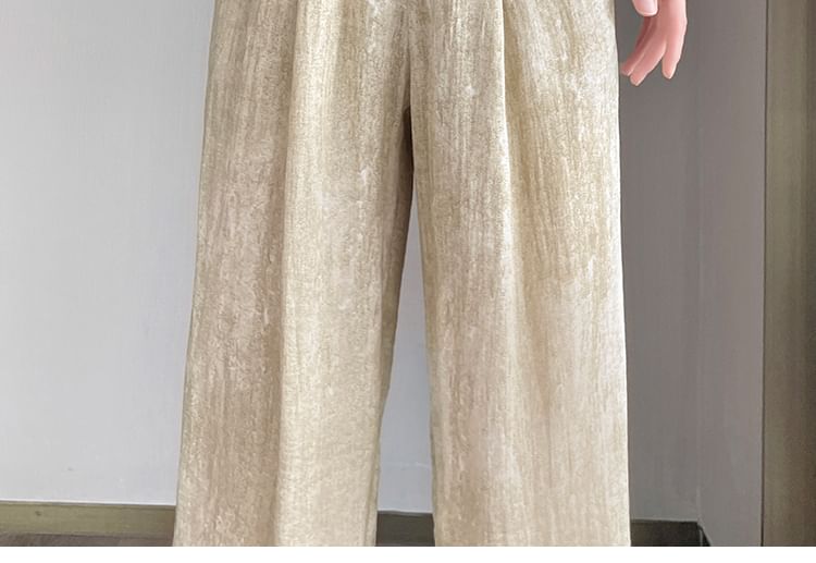 Wide Pants (Various Print Leg Designs) Waist Elastic