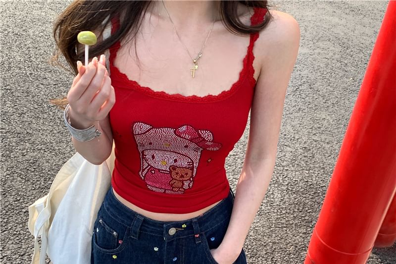 Embroidered Leg Waist Jeans Wide High Floral