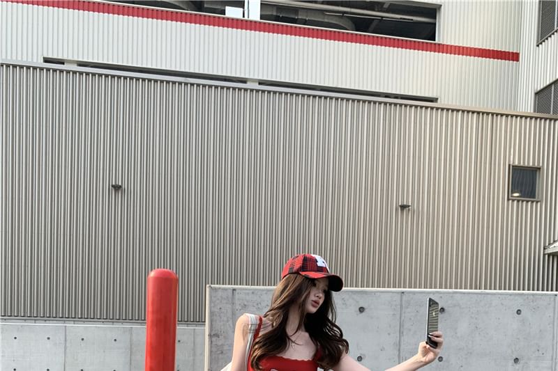 Embroidered Leg Waist Jeans Wide High Floral