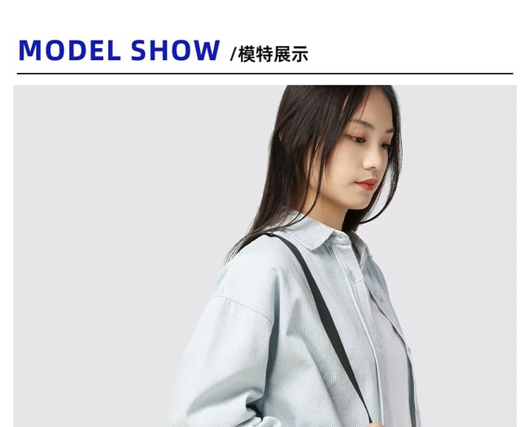 Bag Lettering Crossbody Print Nylon