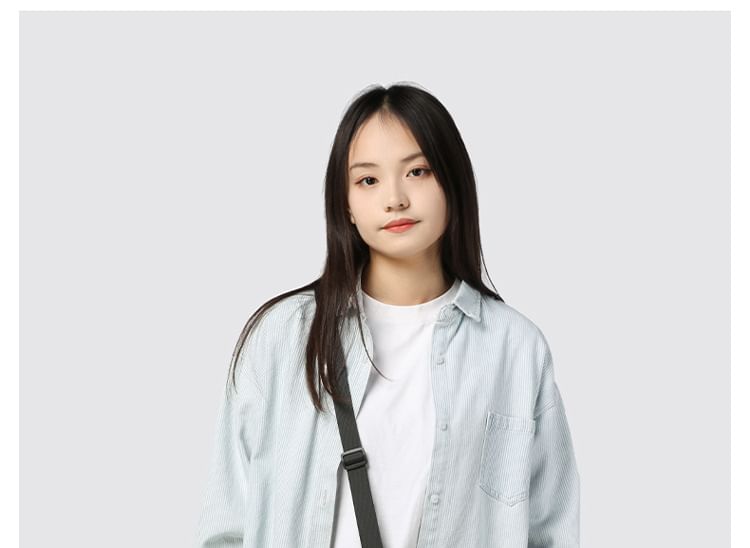 Bag Lettering Crossbody Print Nylon