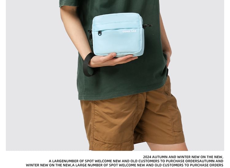 Bag Lettering Crossbody Print Nylon