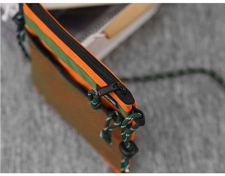 Panel Tone Crossbody Mesh Bag Two