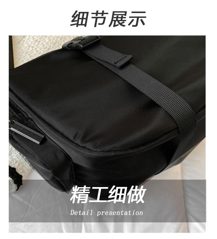 Multi-Pocket Bag Crossbody Nylon