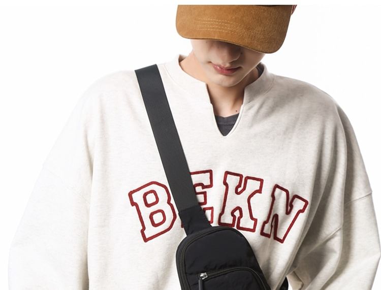 Sling Bag Plain Nylon