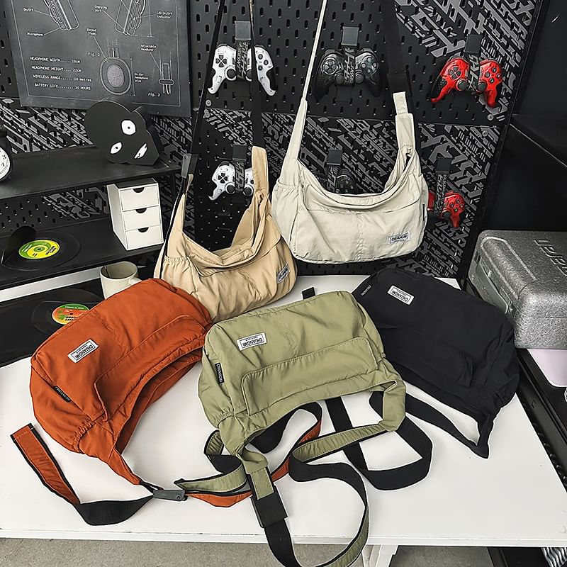 Crossbody Bag Nylon Plain