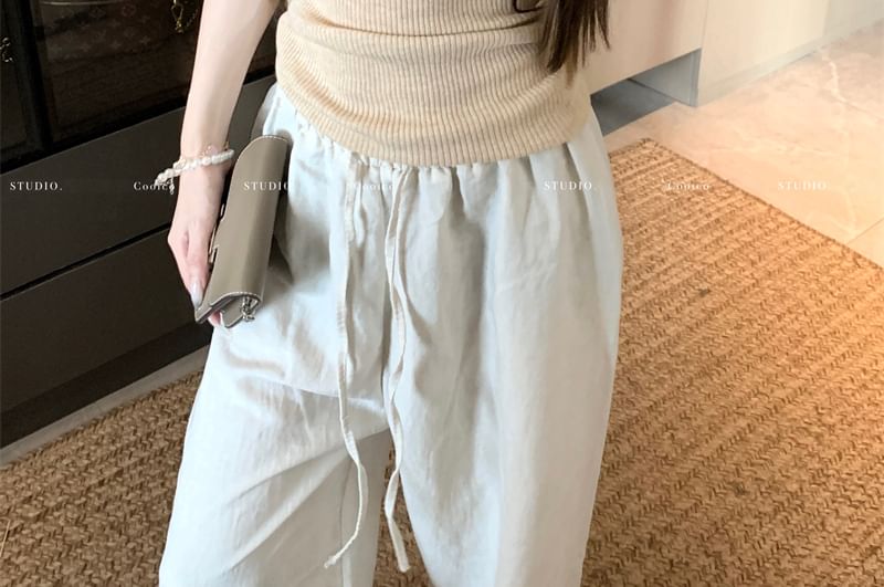 Neck T-Shirt Beaded Plain Scoop Sheer Short-Sleeve