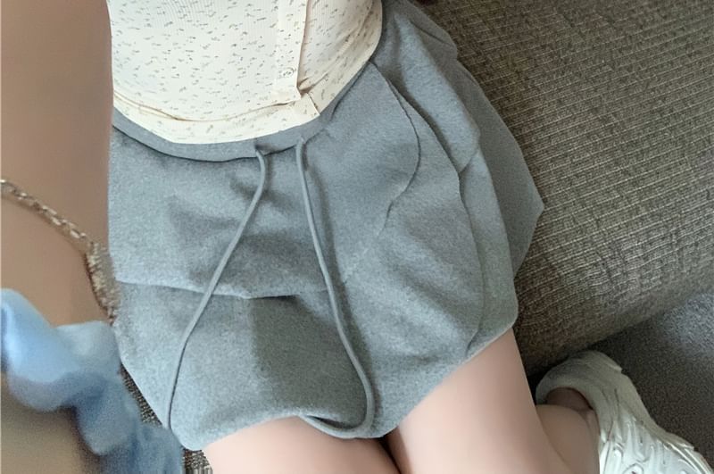 Tank Lace V-Neck Button Panel Top