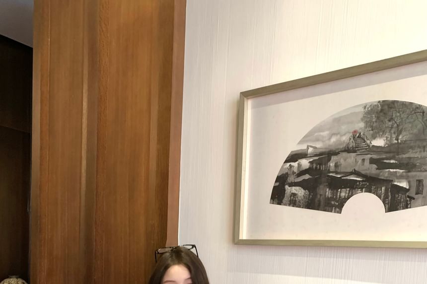 Top Ruffle Halter Leopard Print