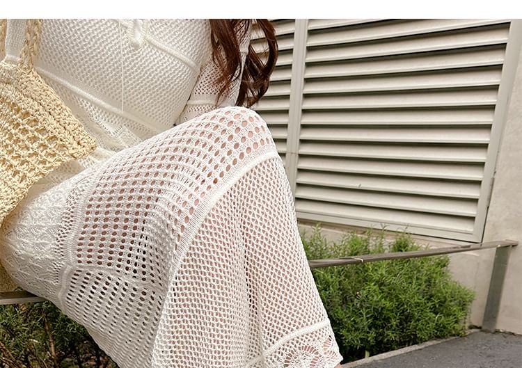 Slingback Bow Plain Mid Heel Sandals