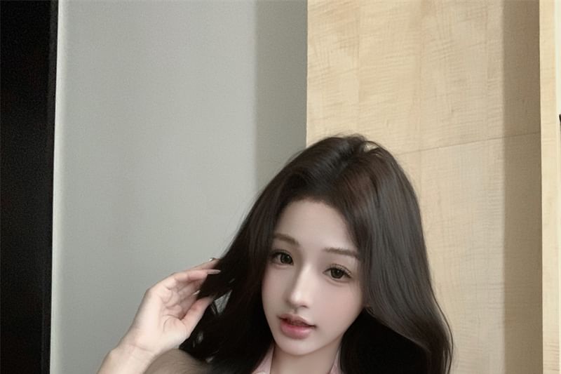 Top Neck Floral Cowl Halter Print