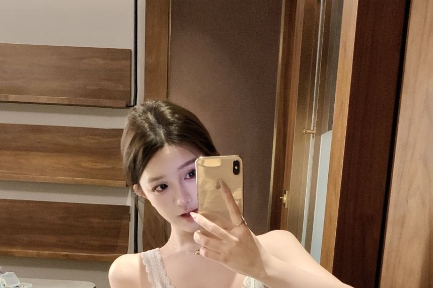 Trim Camisole Top Lace