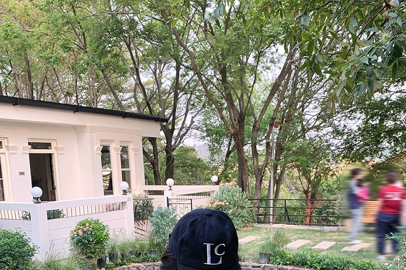 Patterned Short Print Two Sleeve Asymmetrical Tee Piece Mock