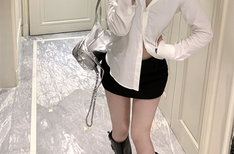 Long-Sleeve Shirt Plain