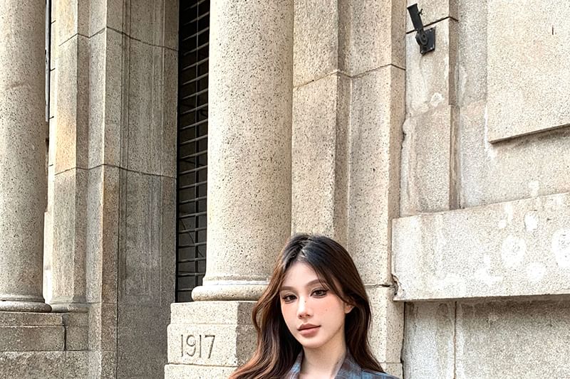 Shirt Button-Up Plaid