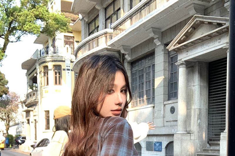 Shirt Button-Up Plaid