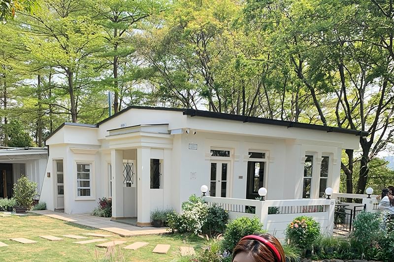 Button-Up Shirt Striped Halter-Neck Shirred