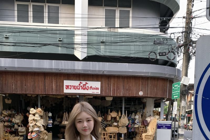 Tie-Side Mini Embroidered Floral Button-Up A-Line Puff-Sleeve Dress