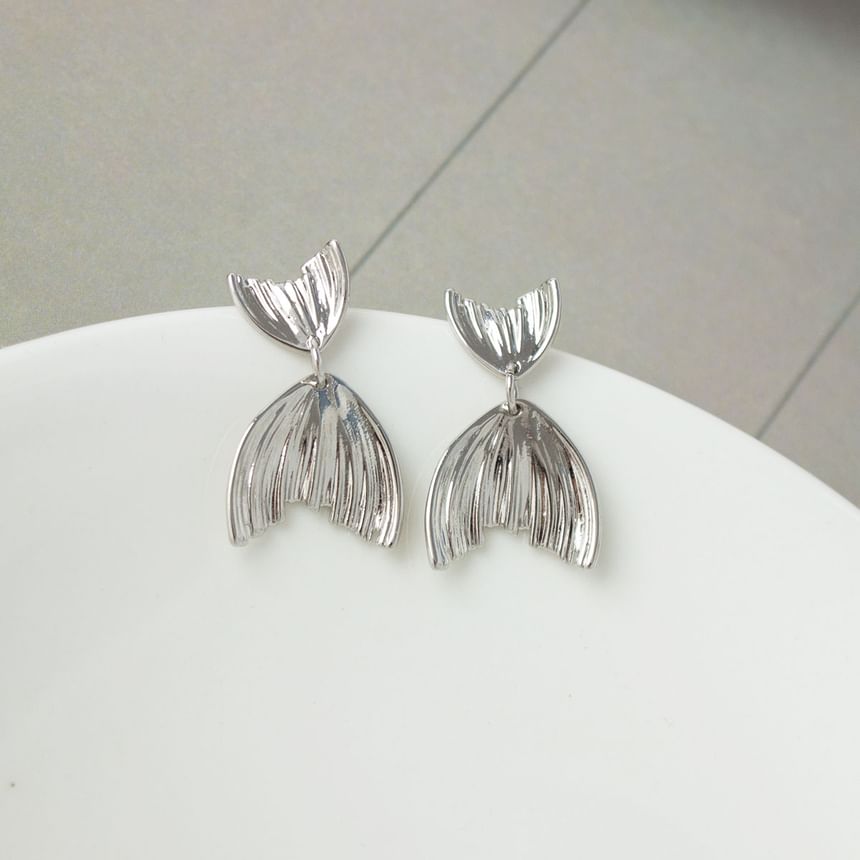 Stud / Clip-On Fish Tail Earring