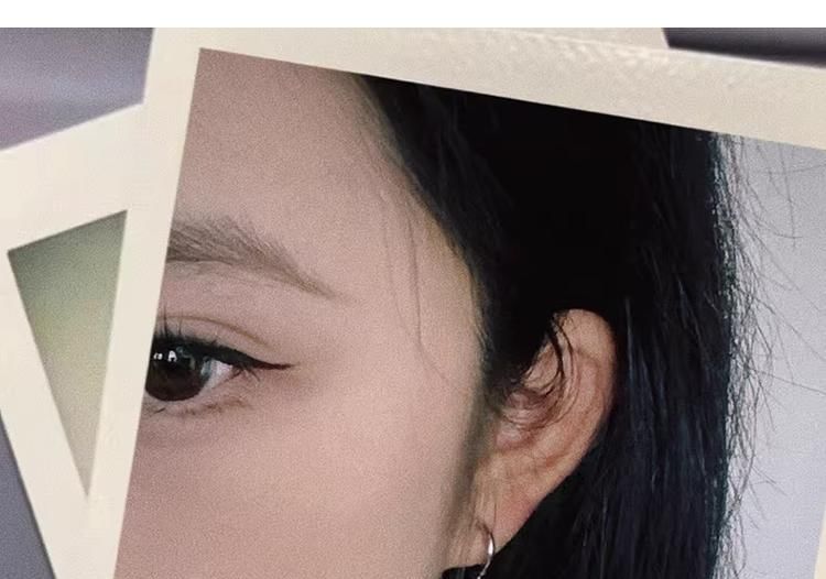 / Drop Clip-On Earring Gingko Rhinestone