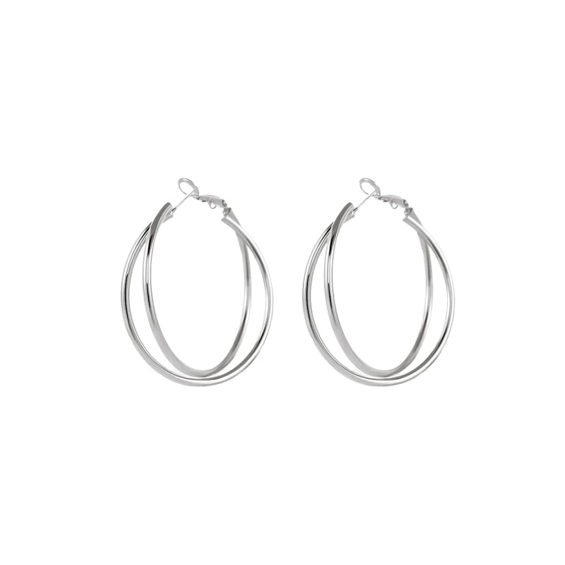 Hoop Layered Earring Clip-On /