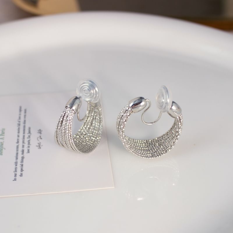 Geometry Clip-On / Earring Hoop