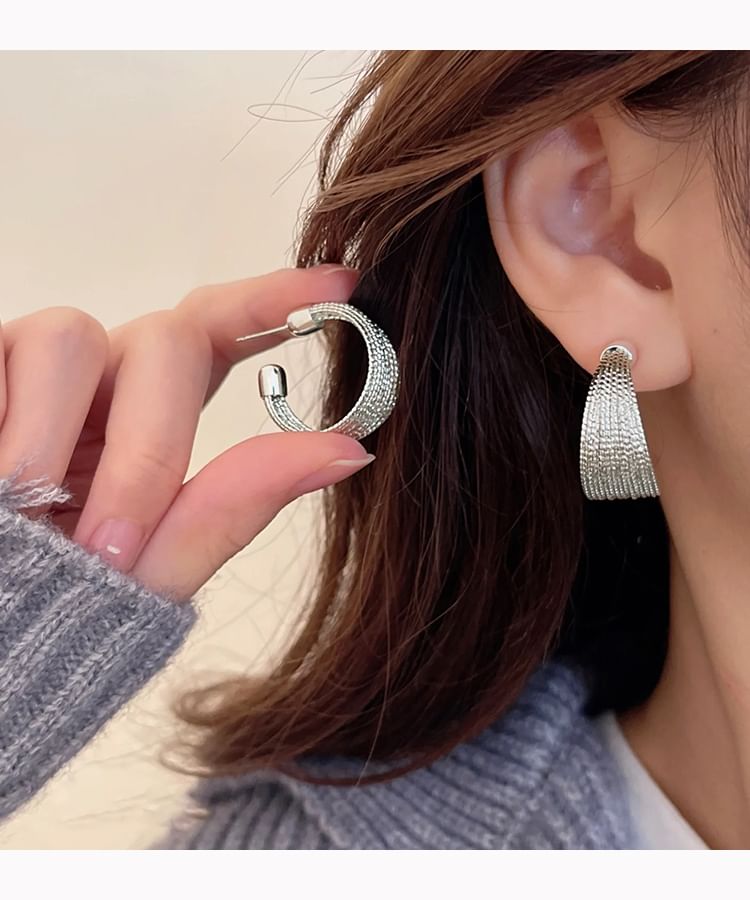 Geometry Clip-On / Earring Hoop