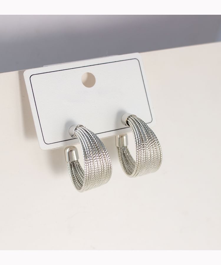 Geometry Clip-On / Earring Hoop