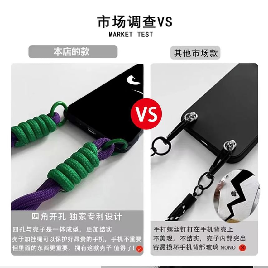 Strap Case Phone Cartoon / Lanyard Eye Set