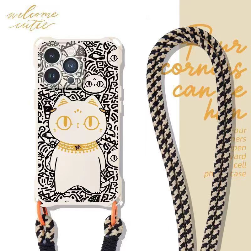 Lanyard Cat / Phone Set Case Strap