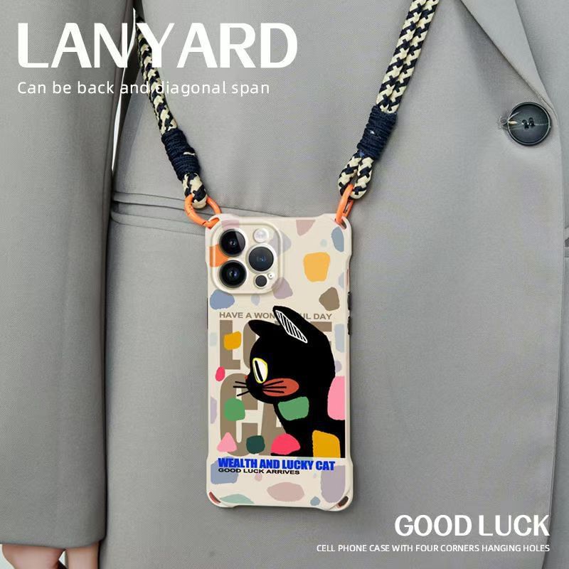 Set Phone / Case Lanyard Strap Cat
