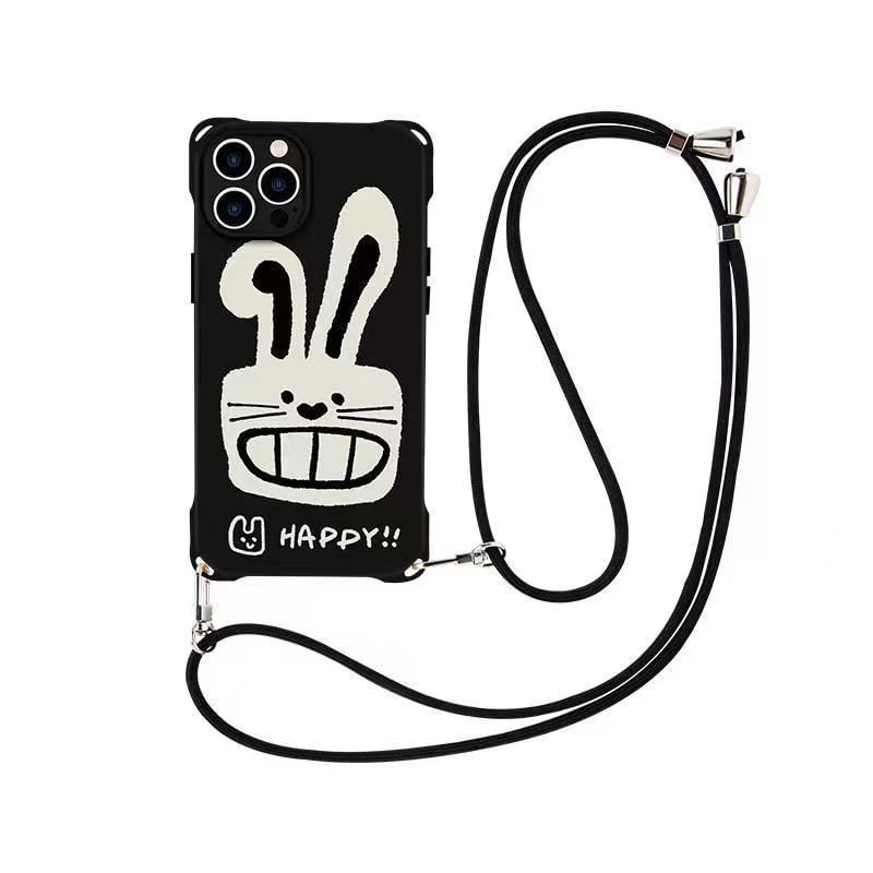 Set Phone Case Lanyard / Rabbit