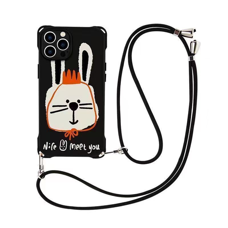 Set Phone Case Lanyard / Rabbit