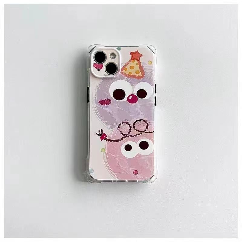 Phone Set Lanyard / Cartoon Case