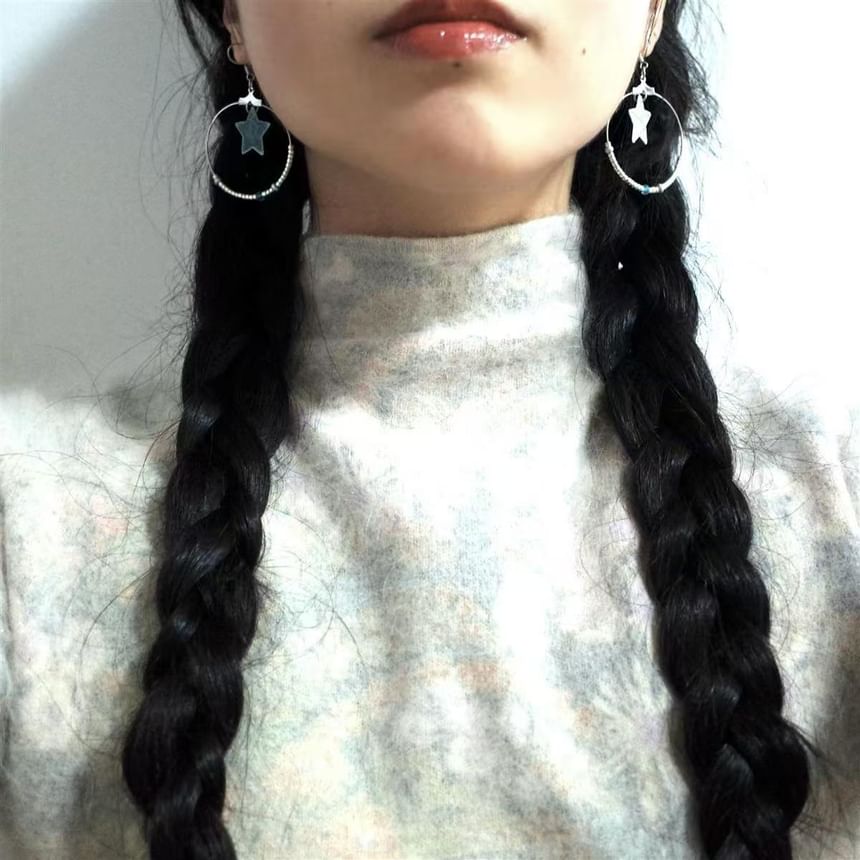 Dangle Earring Star-Shaped