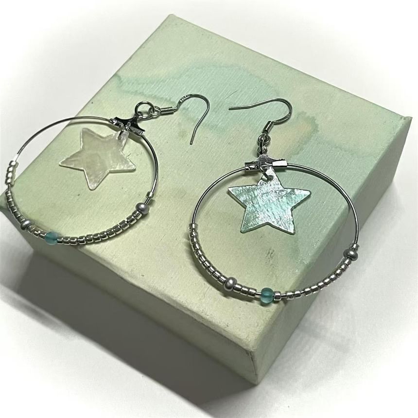 Dangle Earring Star-Shaped