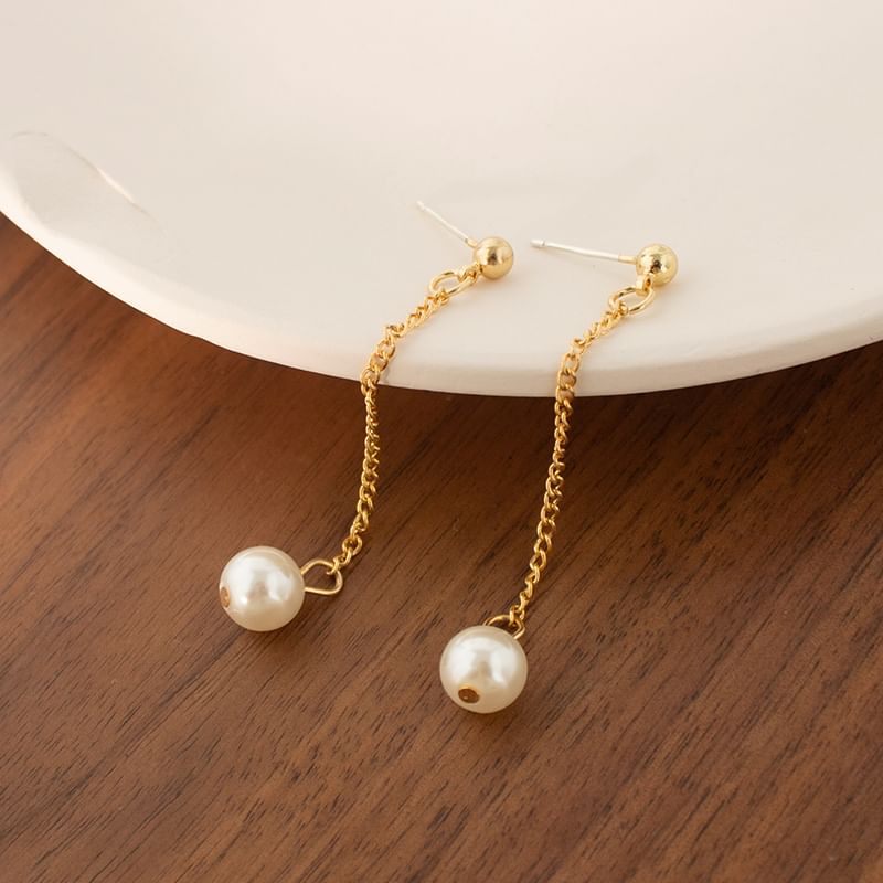 Pearl / Dangle Ear Faux Designs) (Various Earring Cuff