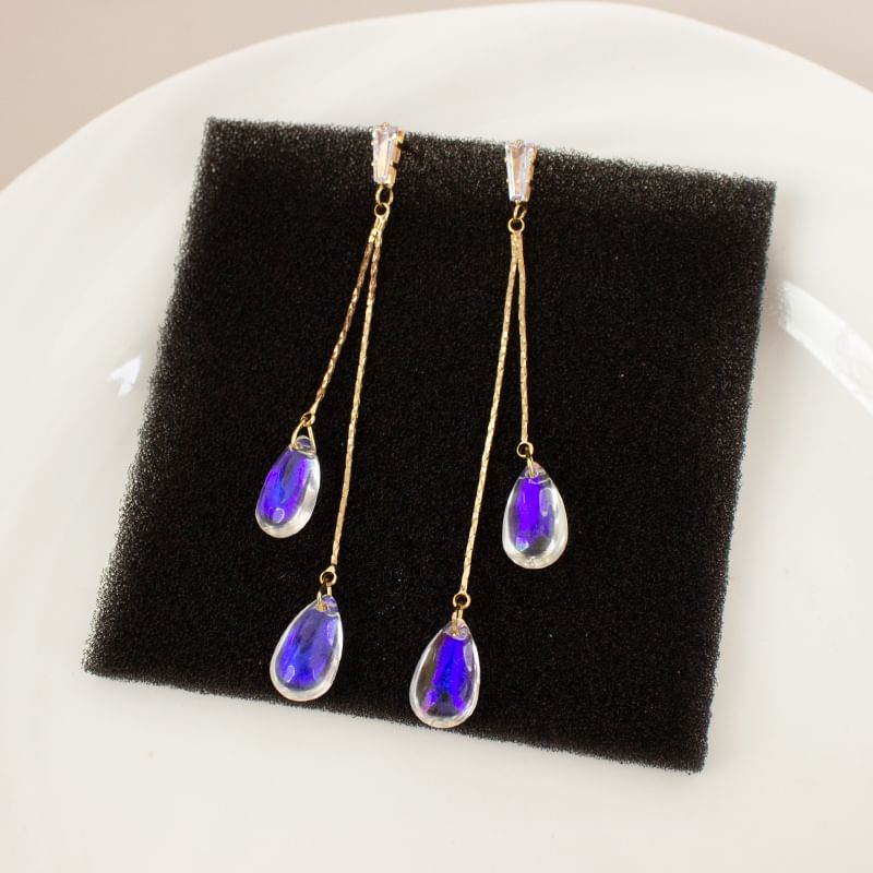 Cuff Crystal / Dangle Alloy Faux Earring Ear