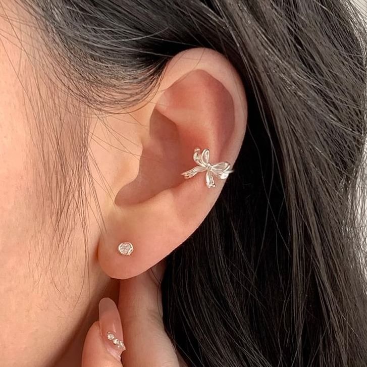 Ear Cuff Alloy Bow