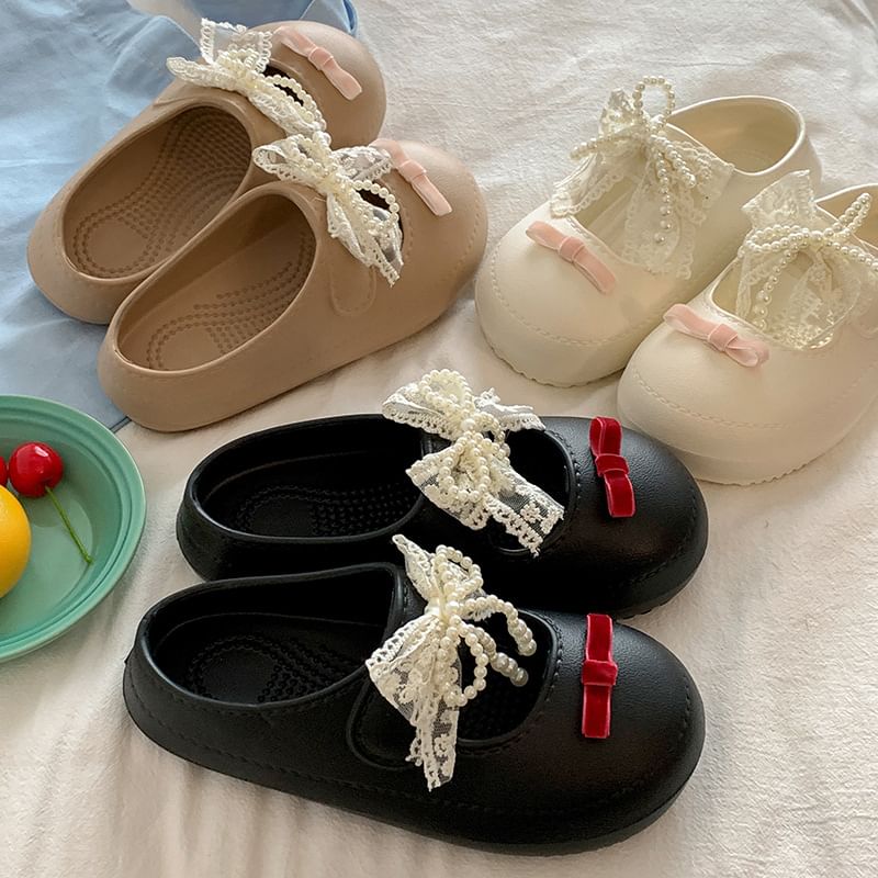 Sandals Faux Leather Beaded