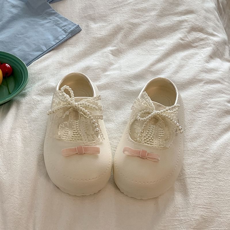 Sandals Faux Leather Beaded