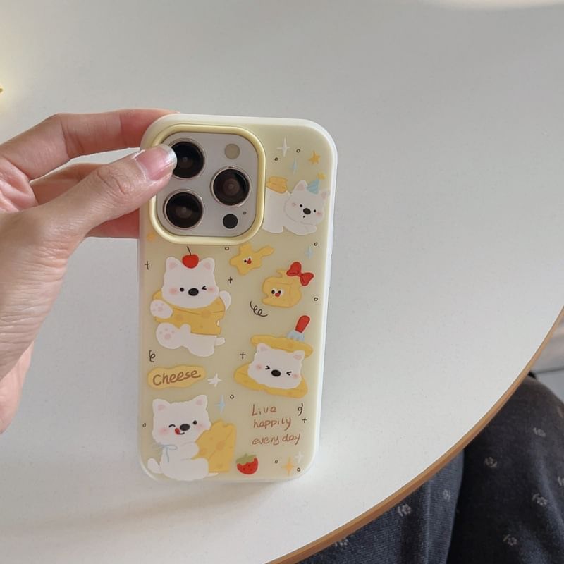 Charm Set / Cheese Case Phone Dog