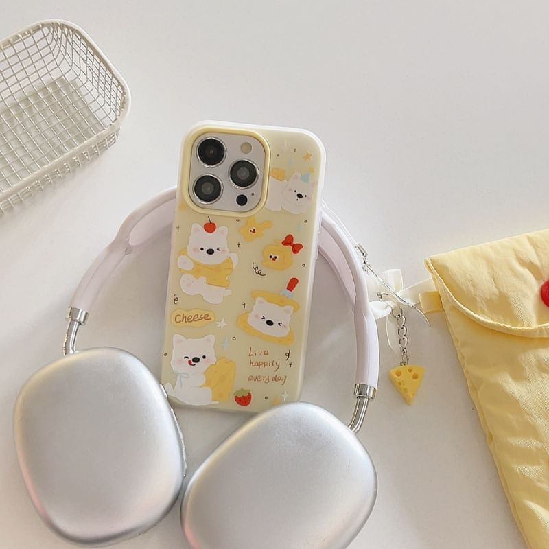 Charm Set / Cheese Case Phone Dog