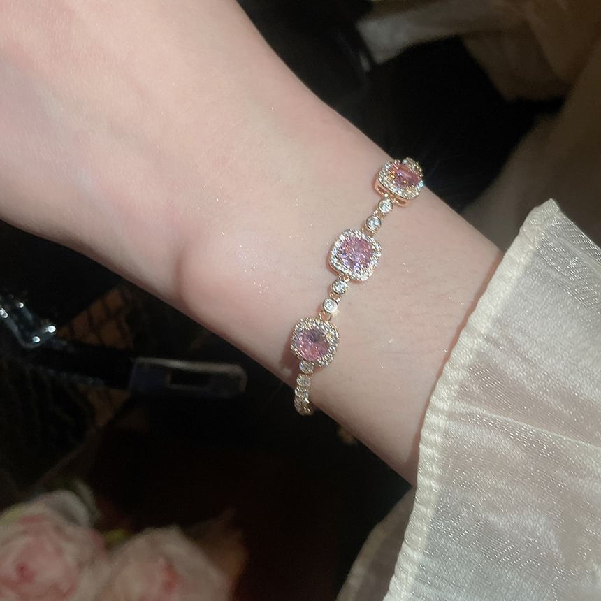 Designs) (Various Rhinestone Bracelet Alloy