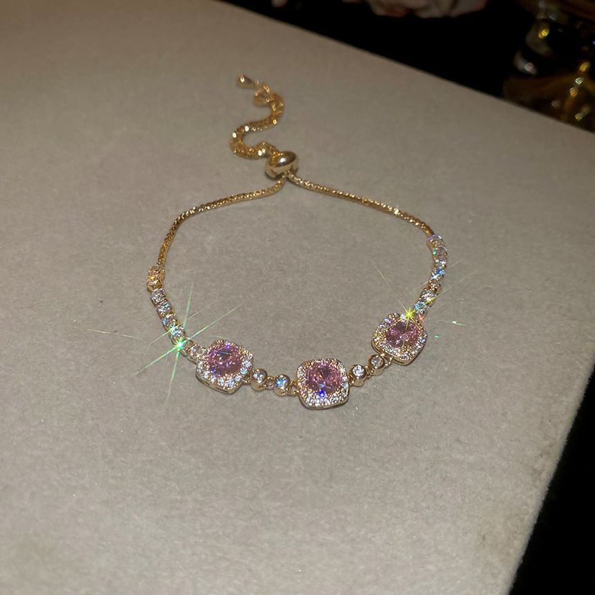 Designs) (Various Rhinestone Bracelet Alloy