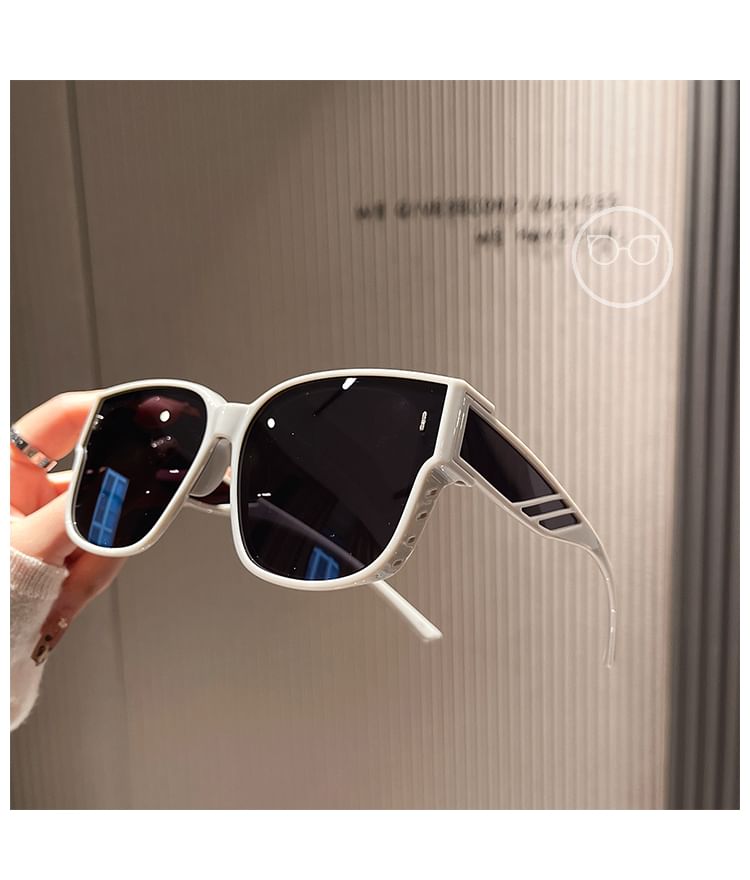 Fabric Cloth Polarized Case Sunglasses Cleaning Pouch Set /