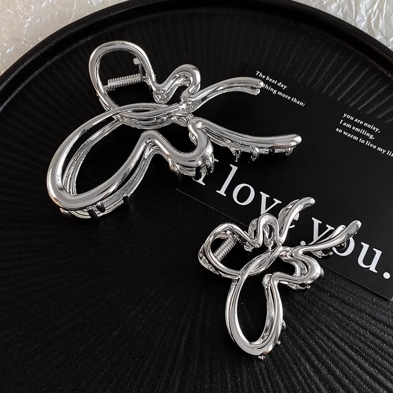 Alloy Hair Claw Butterfly