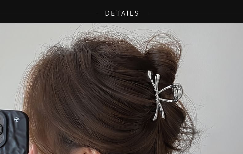 Claw Hair Alloy Bow