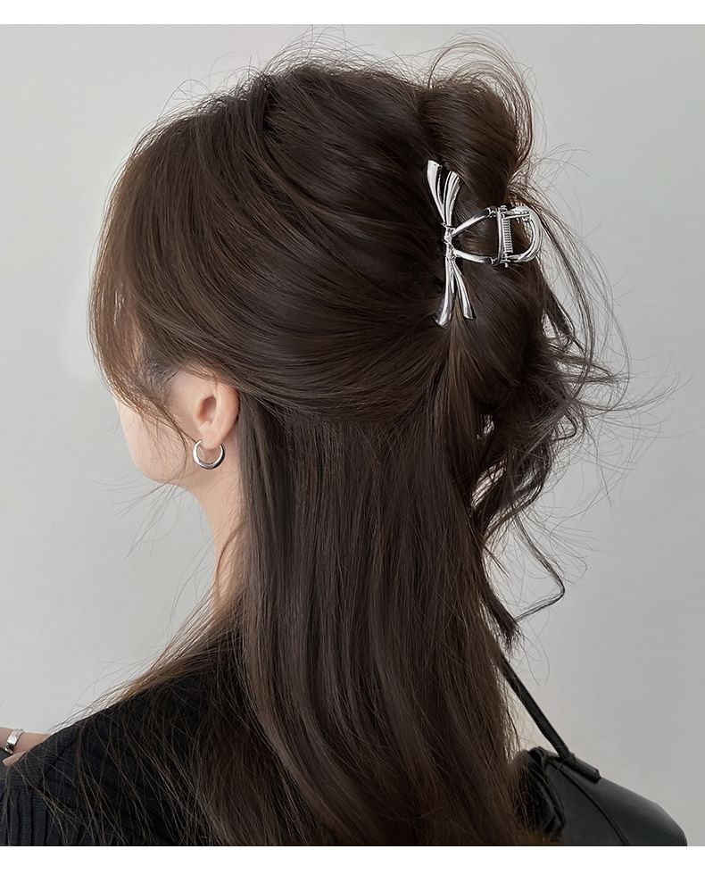 Claw Hair Alloy Bow